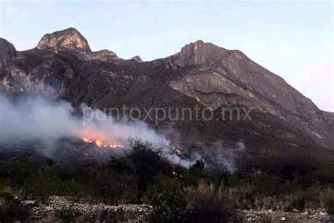 Reportan Otro Incendio Forestal En Rayones Punto X Punto