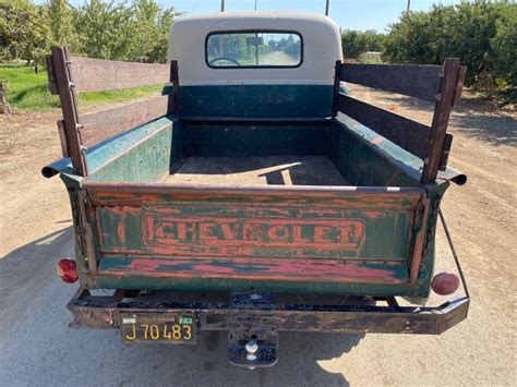 Chevrolet Short Bed Half Ton Original California Truck Classic