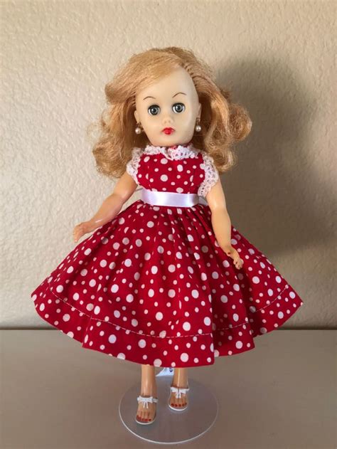 1958 Cosmopolitan Miss Ginger 10 1 2” Blond In Original Dress Vintage