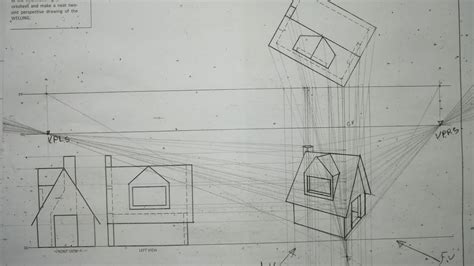 Engineering Graphic And Designgrade 11 Two Points Perspective Drawing