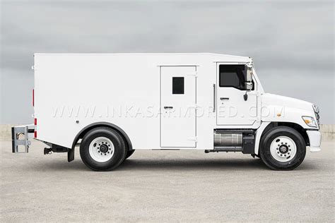 Armored Hino L Series L L Cash In Transit Vehicle Inkas Armored