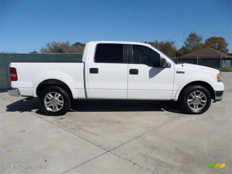 Oxford White Ford F Lariat Supercrew Exterior Photo