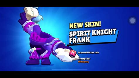 Brawl Stars Spirit Knight Frank YouTube