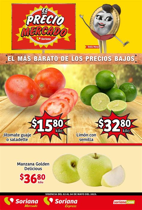 Ofertas Soriana Mercado En Frutas Y Verduras 2 Al 4 De Mayo 2023