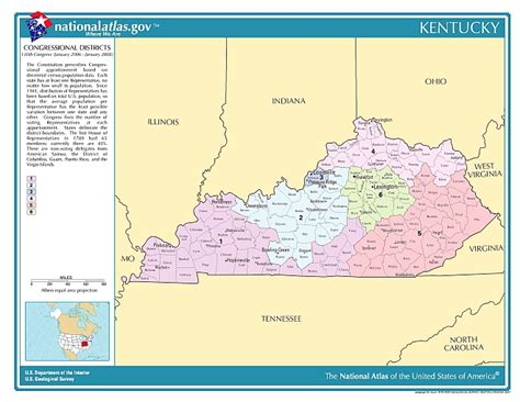 Kentucky District Map