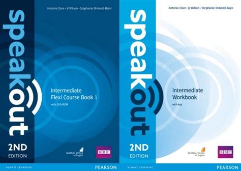 SpeakOut Intermediate (2 Edition) комплект Student's Book + Workbook ...