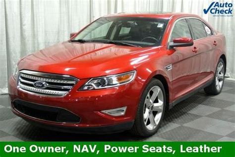 Purchase used 2011 Ford Taurus SHO,We Finance!!,Ruby Red,Leather,Ford ...