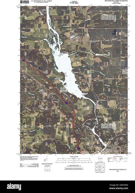 Map Of Wisconsin Dells Hi Res Stock Photography And Images Alamy