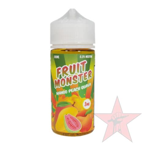 Fruit Monster Mango Peach Guava Flavor E Liquid Vape Juice