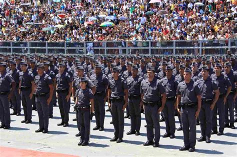 Pol Cia Militar De Sp Abre Concurso P Blico Vagas