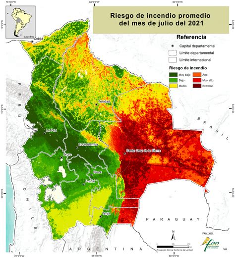 Áreas quemadas al inicio de temporada de incendios forestales en