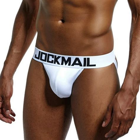 Mizok Mens Jockstraps Underwear Sexy Fashion Breathable Jock Strap