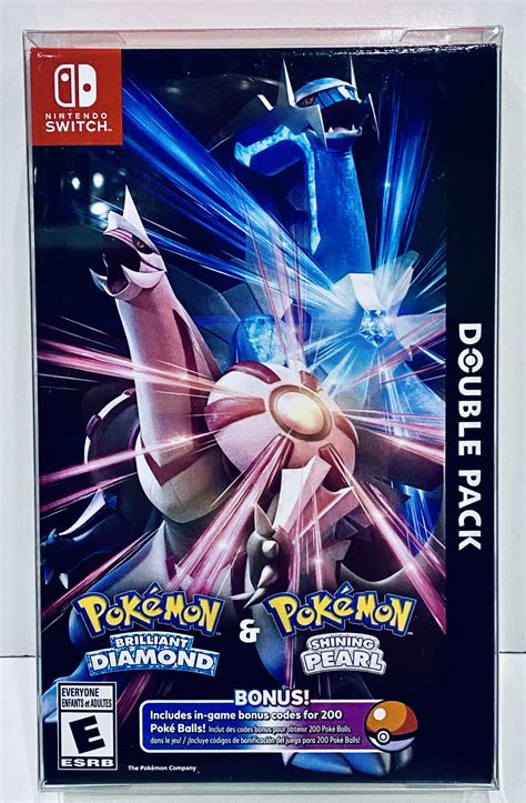 Pokemon Brilliant Diamond And Shining Pearl Double Pack Nintendo Switch