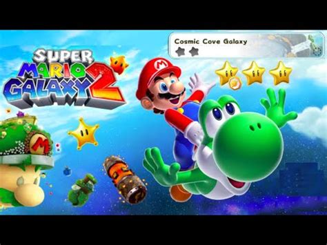 Super Mario Galaxy Walkthrough Cosmic Cove Galaxy Youtube