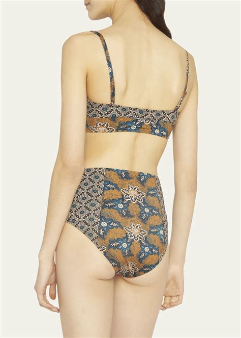 Ulla Johnson Zahara High Waist Bikini Bottoms Bergdorf Goodman