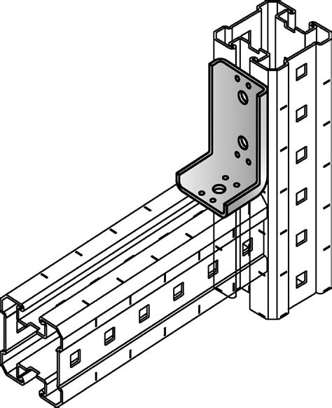 Miqc L Cross Connector Heavy Duty Channel System Miq Hilti Malaysia