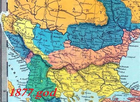 1877 Bosna U Okviru Turskog Carstva Mape Bosne Bošnjaci Dobri