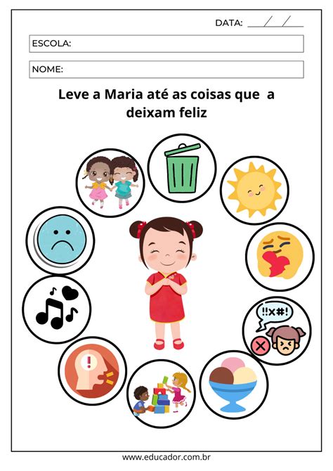 10 atividades sobre sentimentos e emoções na Educação Infantil Educador