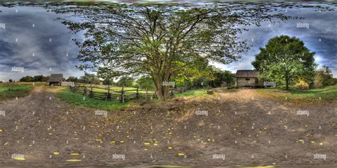 360° view of Living History Farms - 1850's Farm - Alamy