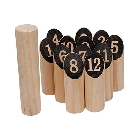 Funtomia Kubb Grand Jeu Scandinave En Bois Jeu Viking Outdoor S