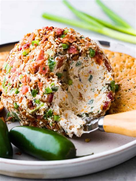 Jalapeño Bacon Cheese Ball Recipe The Recipe Critic