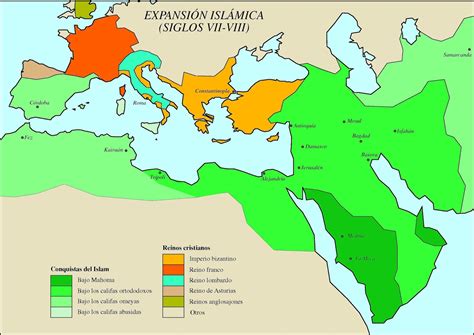 Islam Expansion Map