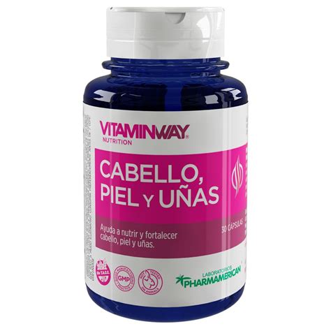 Vitamin Way Cabello Piel Y Uñas X 30 Cápsulas Farmacia Leloir Tu Farmacia Online Las 24hs