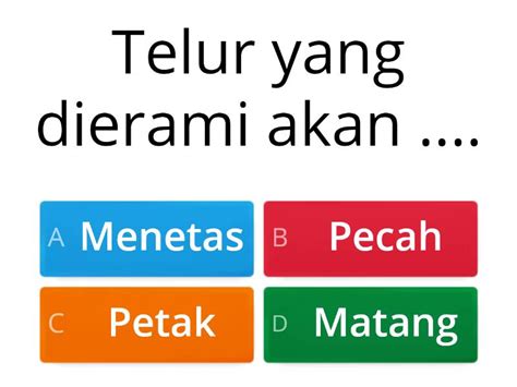 Perkembangbiakan Hewan Kelas Iii Quiz