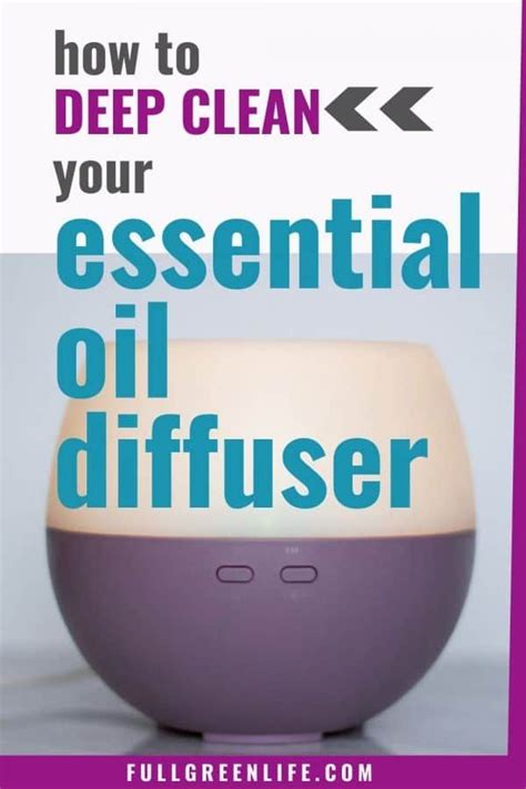 How To Clean Your Essential Oil Diffuser Essential Oil Diffuser