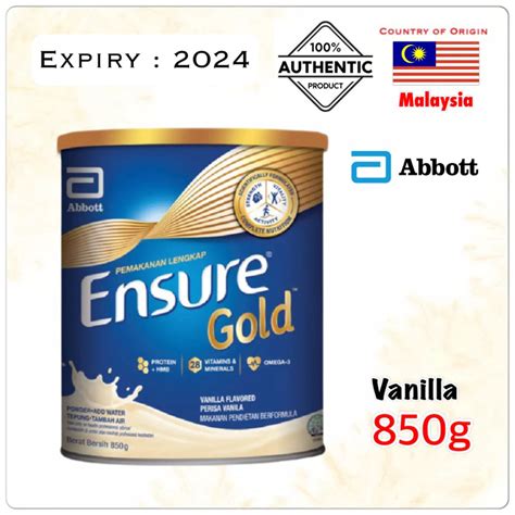 Ensure Gold HMB Vanilla 850g For Adult Shopee Philippines