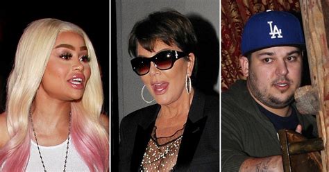 Blac Chyna Accuses Kris Jenner Of Texting Rob Kardashian Ditch The Bit