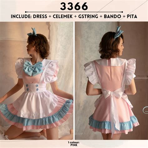 Jual Modern Lolita Costume Maid Lolita Lingerie Cosplay Maid Lolita