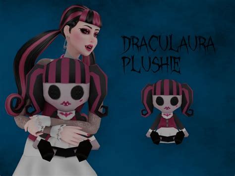 Draculaura Plushie Lonely Graves CC Sims 4 Anime Tumblr Sims 4