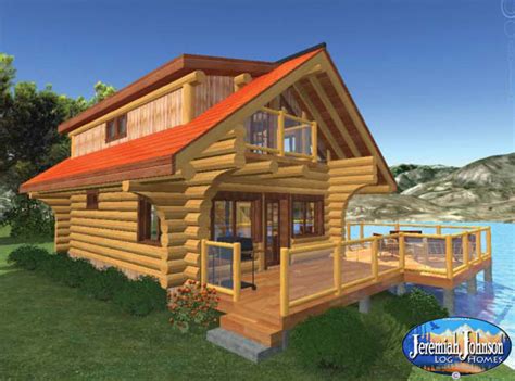 Log Cabins Under 1500 Sq Ft - Jeremiah Johnson Custom Log Homes