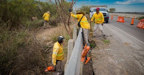 Se ponen las pilas Baches camellones y laterales de la México 15 en