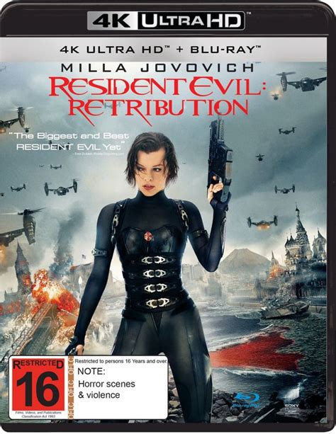 Resident Evil Retribution 4k Uhd Blu Ray Uhd Blu Ray Buy Now