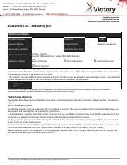 Assessment Task1 Pdf Candidate Instructions Certificate IV In