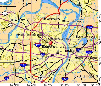 Hillsdale Missouri MO 63121 Profile Population Maps Real Estate