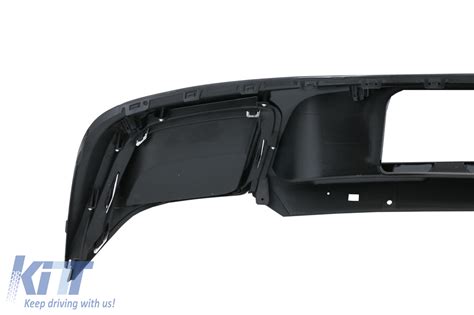 Rear Bumper Diffuser Suitable For Vw Tiguan Ii Mk Ad Bw