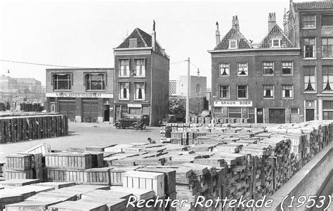 Rechter Rottekade Rotterdam Jaartal 1950 Tot 1960 Foto S SERC