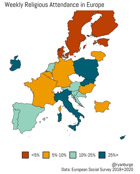 Just How Secular is Europe Compared to the United States?