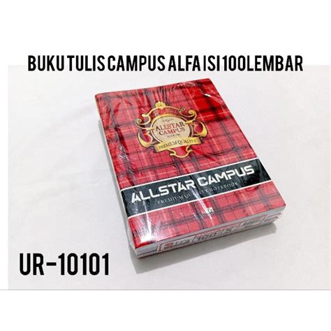 Jual Buku Tulis Campus Alfa Isi 100 Lembar Shopee Indonesia