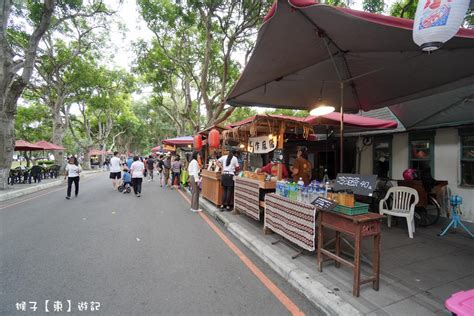 雲林 古坑綠色隧道 假日市集超好買 各種美食 小吃 新鮮蔬果 還有大草坪 沙坑可以放電小孩 猴子【東】遊記