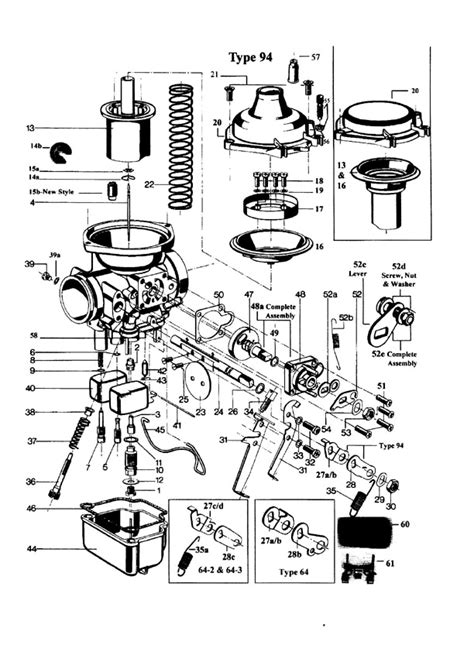 Cv Performance Harley Cv Carburetor Parts Diagram