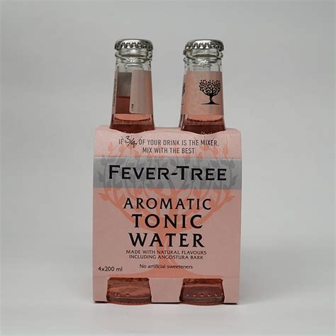 Fever Tree Aromatic Tonic Water 4x200ml Prairie Foods