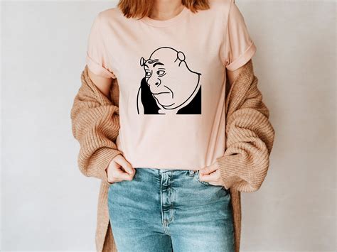 Funny Meme Face Shirt Twitter Memes Shirts Swamp Shirt Ogre Etsy