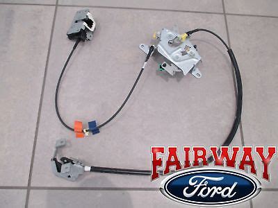 99 Thru 07 Super Duty OEM Ford Rear Door Latch Cable Extended Cab RH