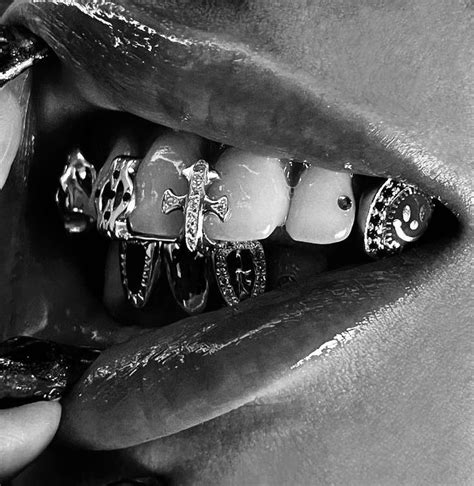 glossy | Grillz, Tooth gem, Teeth jewelry