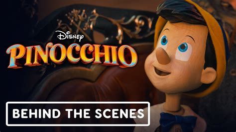 Pinocchio Official Behind The Scenes 2022 Tom Hanks Joseph Gordon