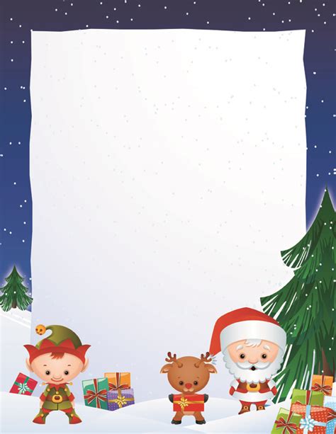 6 Free Santa Letter Templates From Paperdirect Paperdirect Blog